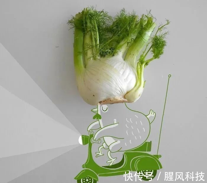 插画#拥有“魔法”的插画家,用几笔涂鸦,将沉闷的照片变得趣味十足