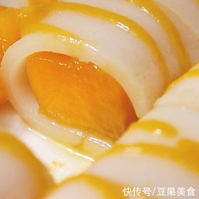 芒果颗粒|港式甜品 芒果肠粉 在家轻松搞定