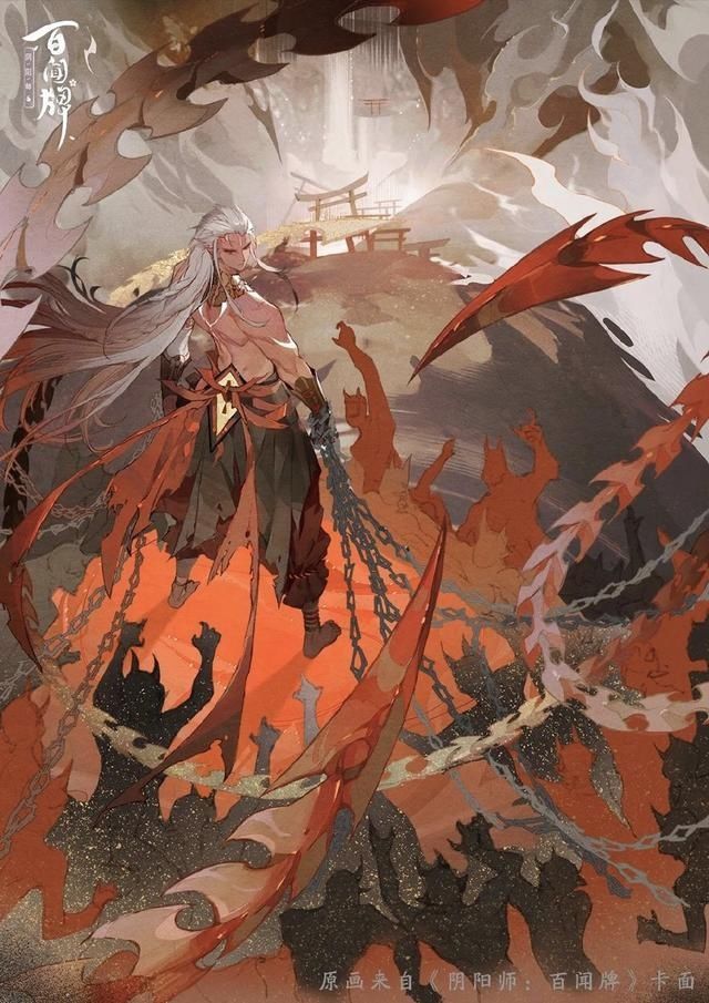 造型|陰陽師百聞牌:阿修羅覺醒后立繪公開 帝釋天:這就是我的伴生1