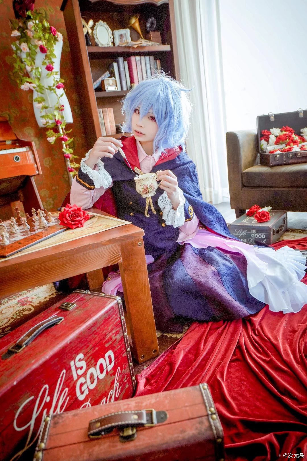 cospl《东方PROJECT碎华变》蕾米莉亚COSPLAY
