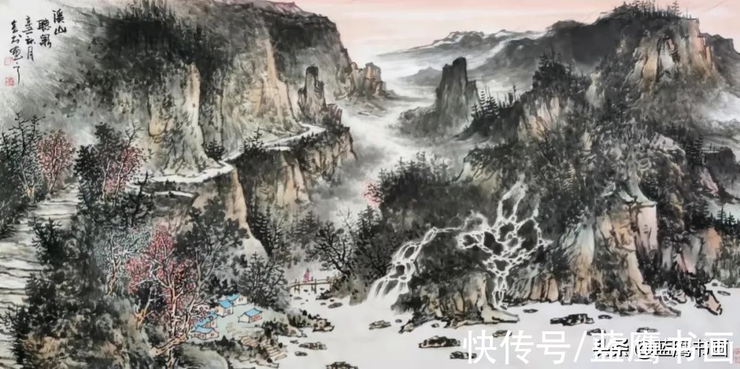 作品！著名画家杨金书作品赏析：山外之山，象外之象