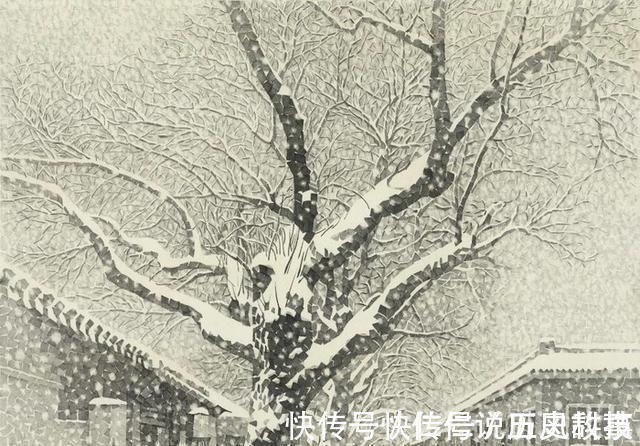 老照片&用铅笔画的胡同!笔法细腻逼真,像老照片一样!