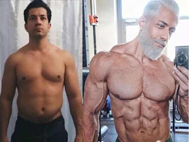2016.1|男人撸铁之前和撸铁之后的对比，差别真的太逆天了！