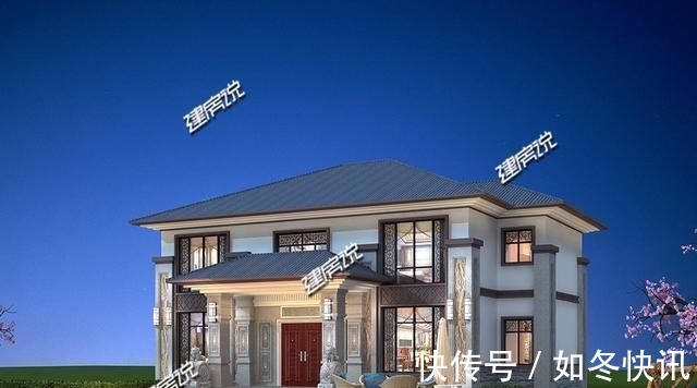 小天地|精致典雅的二层新中式别墅,不仅住的舒服,家庭也很幸福