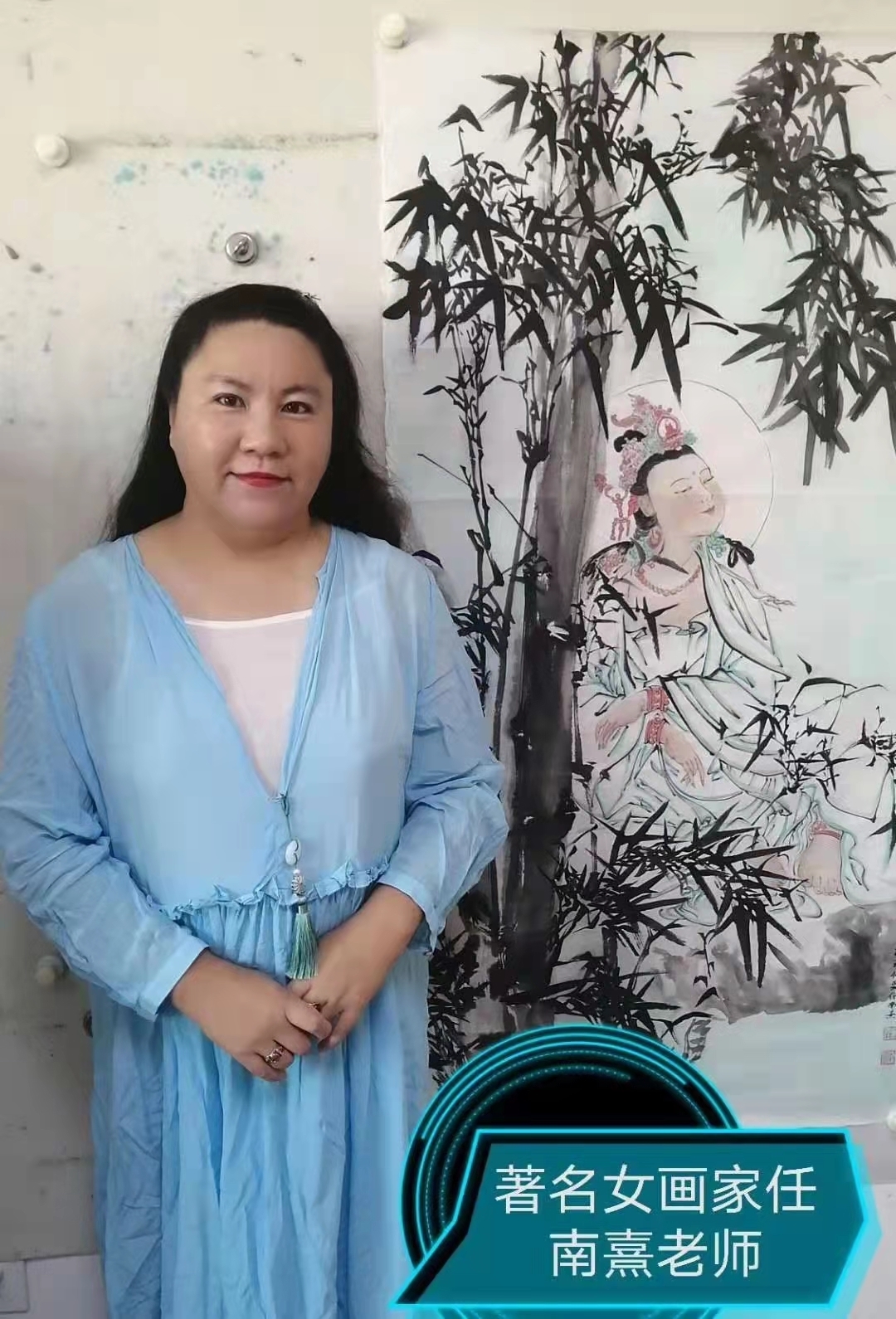 人物画!任南熹绘画:至臻至美的大我呈现