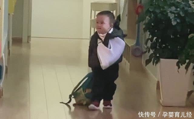 宝宝|“幼儿园的扛把子”小朋友装帅耍酷毫无违和感,网友:天生王者?