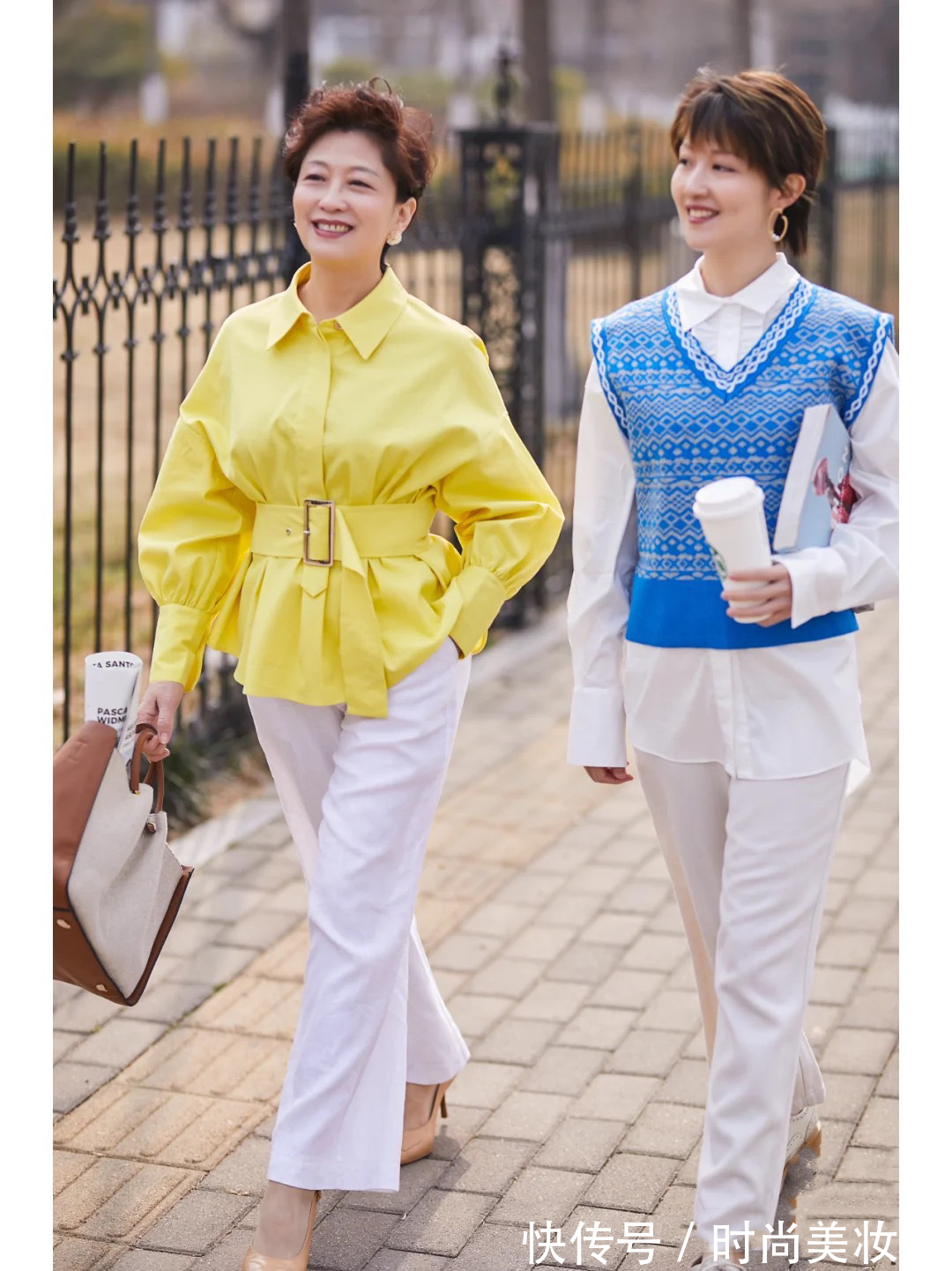 洋气|管他什么年纪,“50岁”女人也可以穿出洋气范,时髦不说还减龄
