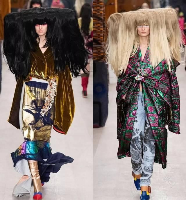 时装周|2020伦敦时装周时尚秀震撼全是那么怪美丽的