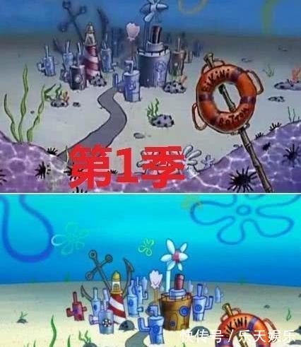 海绵宝宝第1季和第9季画风变化 小蜗带起了美瞳 痞老板被漂白 快资讯 海绵宝宝第1季和第9季画风变化 小蜗带起了美瞳 痞老板被漂白 快资讯