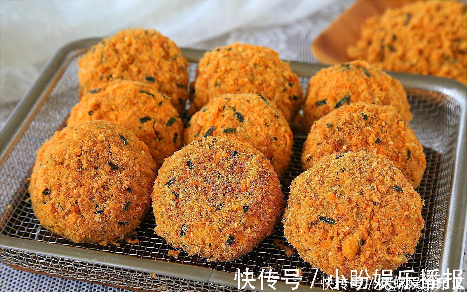 白砂糖|自己做的肉松小贝,满满的肉松,实惠又好吃