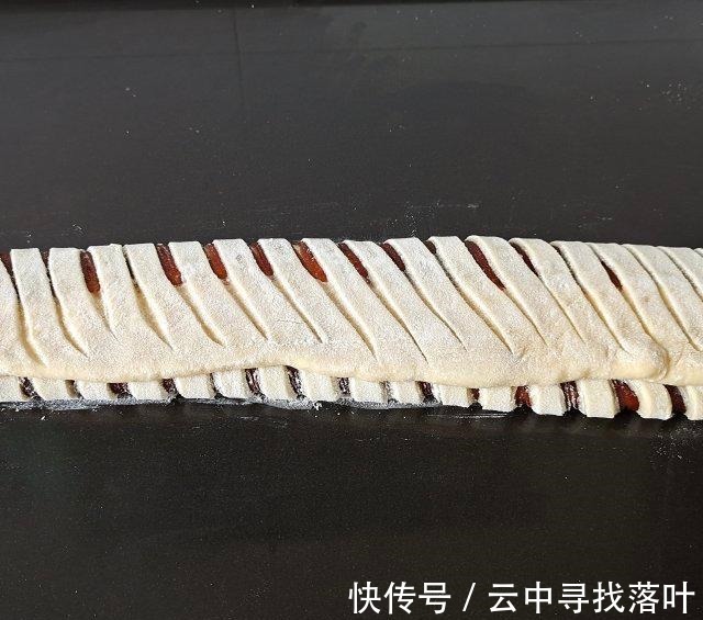 枣泥豆沙吐司（一次发酵）！