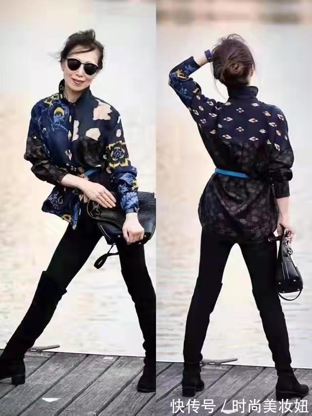 高跟鞋|年过60岁的女人,打扮要讲究,教你上下搭配法,洋气又高级