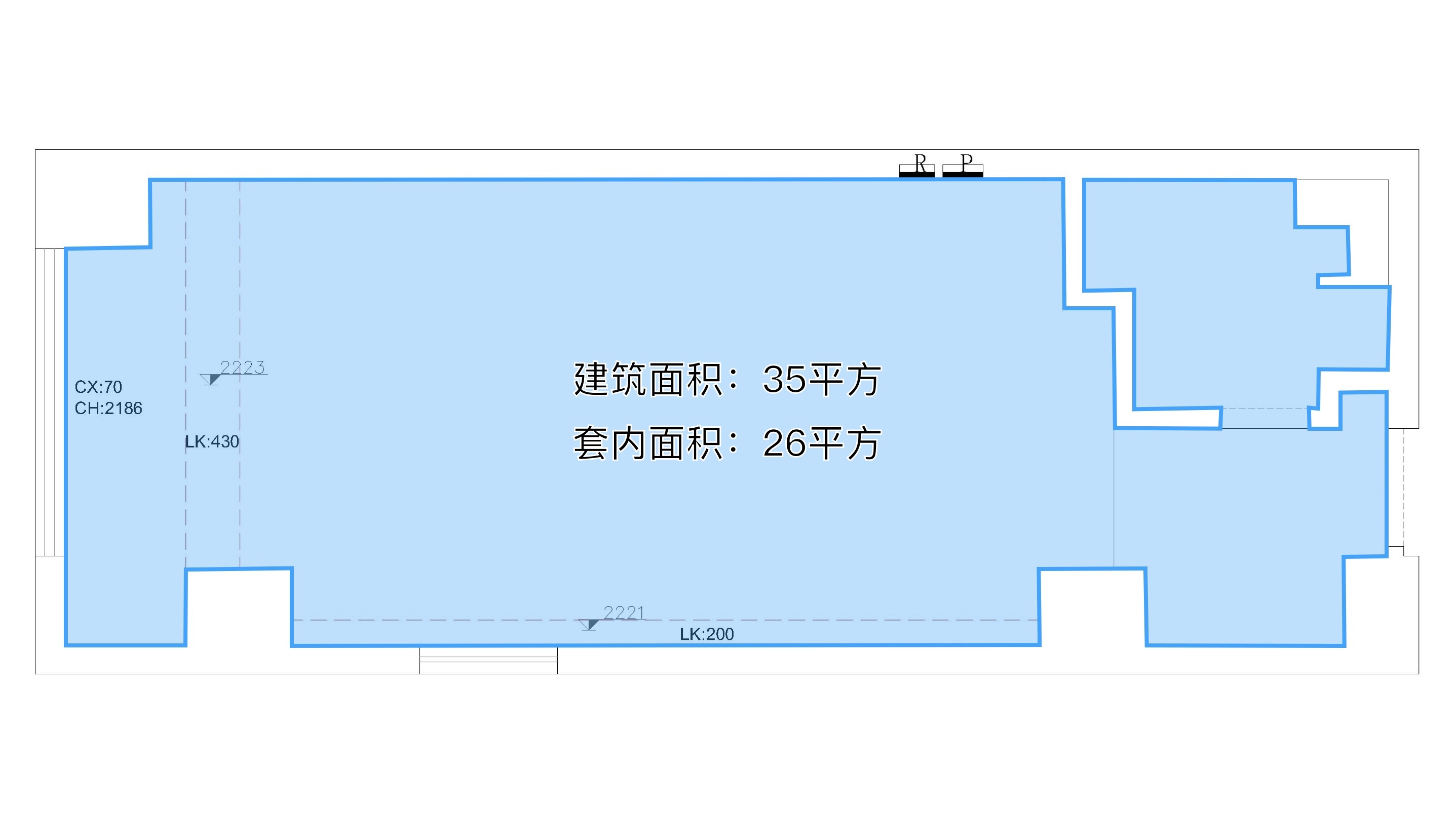 厨房|26平超小单身公寓爆改，一室一厅，超强收纳能力