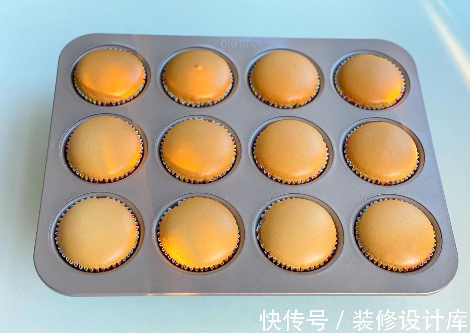 不回缩不塌陷,100%成功率的纸杯蛋糕,详细做法大公开