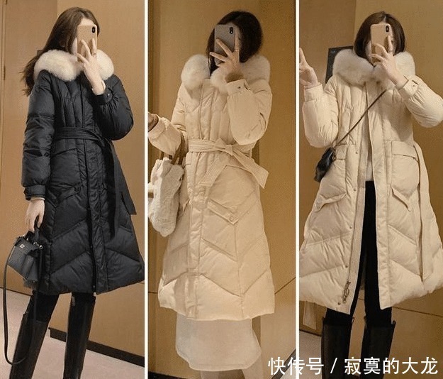 今年火了一种穿搭叫“羽绒服+裤裙”，时髦又保暖，适合40岁穿