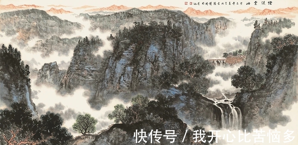 傅瑜明|传统山水的意境之美|傅瑜明山水画