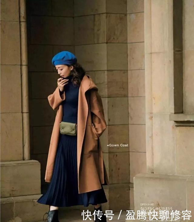 互搭|大衣+裙子=冬天最优雅的女神装