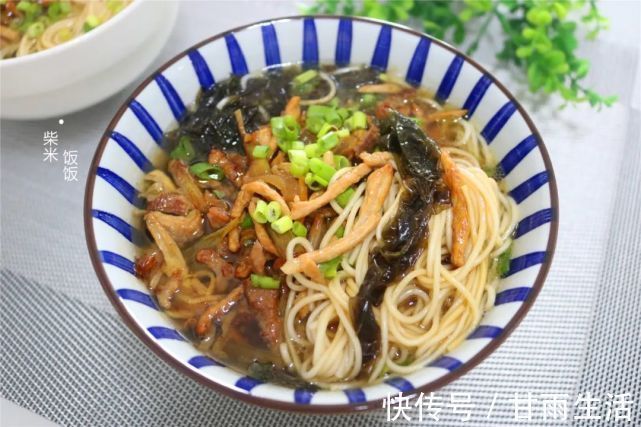 紫菜|降温了，分享一款热乎乎的早餐面，好做好吃，吃一碗浑身暖