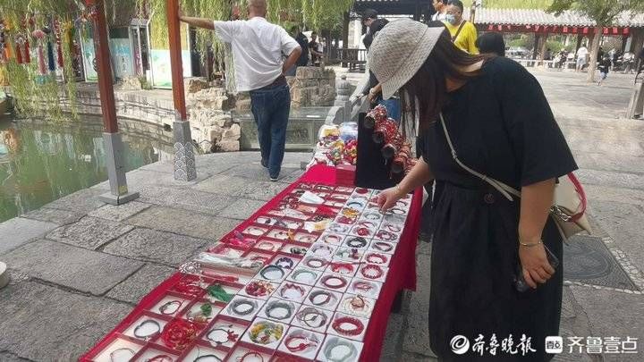 济南|最in济南丨国庆节，百花洲的手工艺人们出摊了