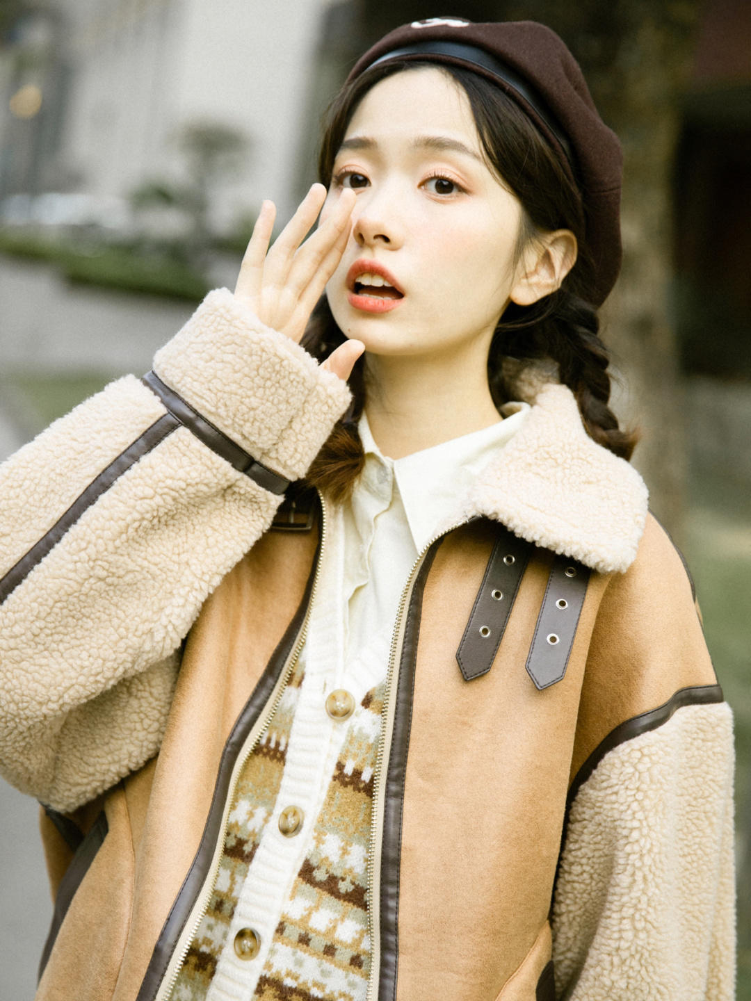 机车外套|被这组机车外套搭配折服了,显气质又高级,美丽又不“冻人”