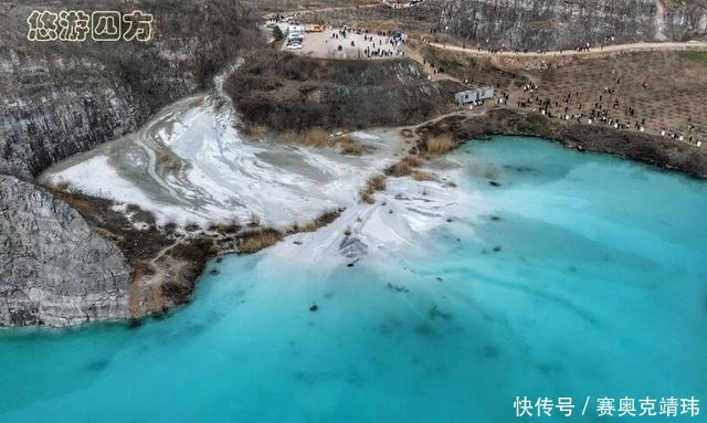 中年|探访江苏宜兴网红湖，碧蓝湖水赛过九寨沟，竟然是石浆废水池？