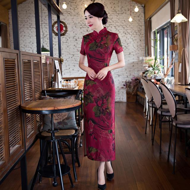 旗袍|中国风经典的旗袍，展现中国女性的柔美