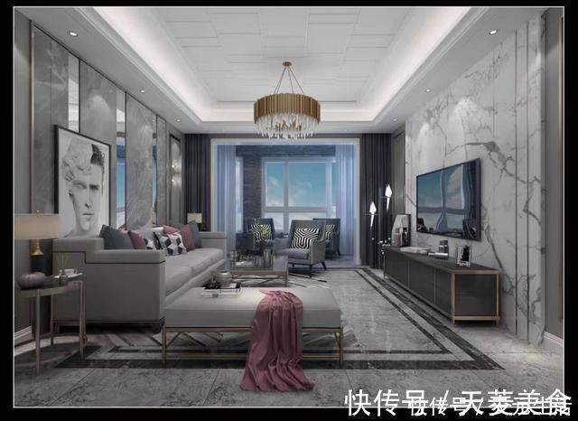 四居室|165平米的四居室,仅仅用了8万元,就完成了装修,如此划算