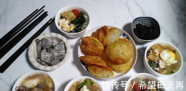 自从婆婆来了,早餐简直做成自助餐,网友婆婆还缺儿媳妇吗!