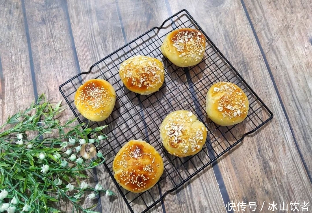 制作|教你制作奶香汉堡胚,一次发酵,松软香甜,营养健康放心吃