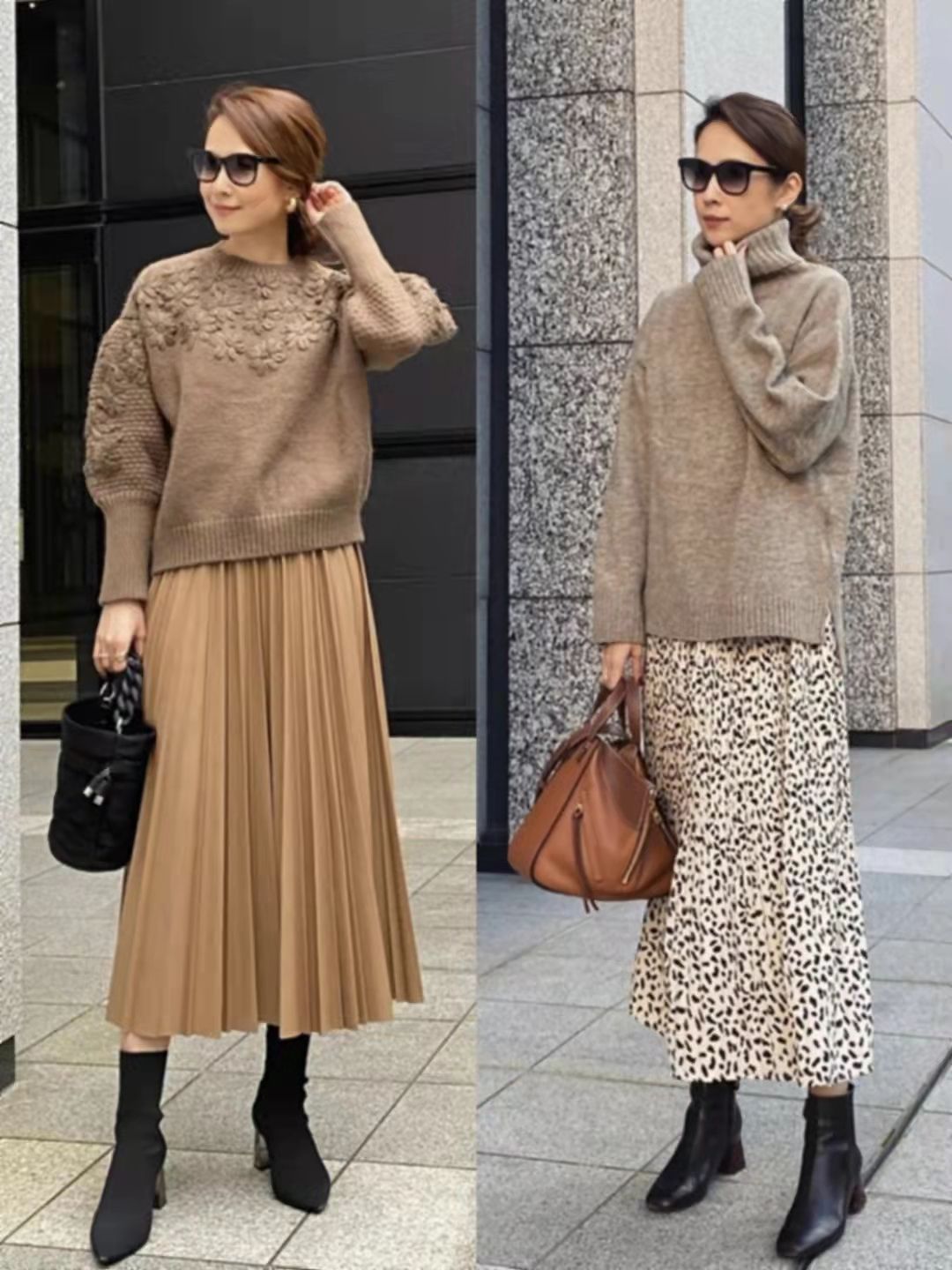 穿搭 这才是50岁女人该有的“短靴”穿搭,既保暖又体面,想不优雅都难