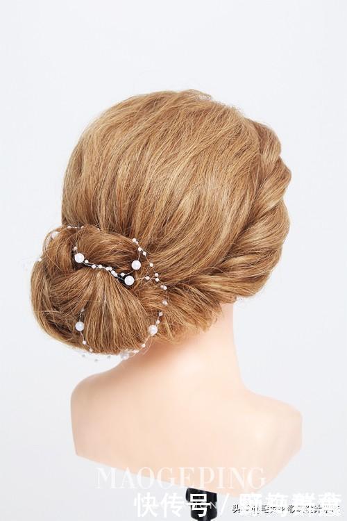 人群|时尚的新娘盘发，做人群中最耀眼的存在
