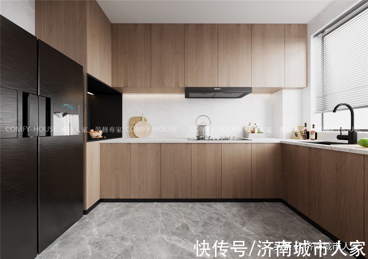 中式|祥泰城中式轻奢三室两厅装修效果图
