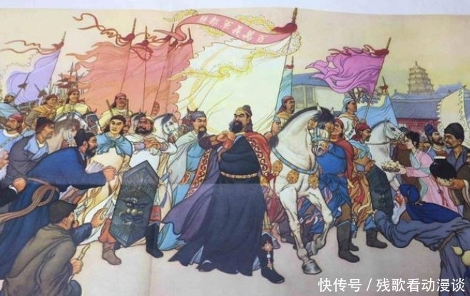 战乱|妇人为躲避战乱,怀抱长子,却让幼子步行?士兵:事出反常必有妖