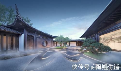 庭院|入户便是风雅，碧瓦朱甍，白墙月窗，中式大宅的魅力让人向往