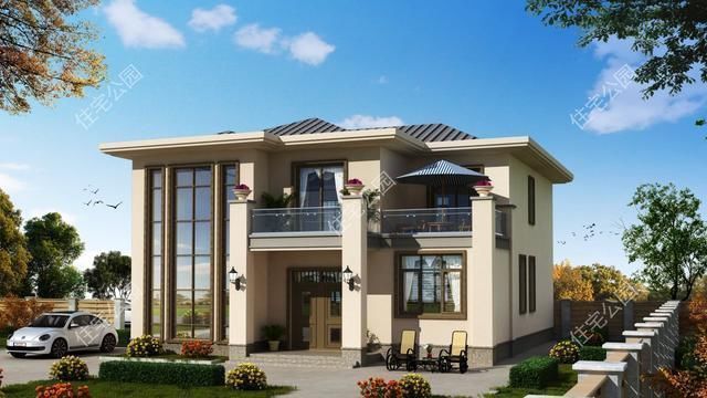 户型图|10套占地150平米的农村别墅户型，20万的造价就能建一栋