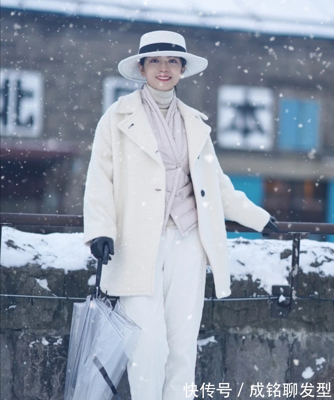 冬日 大龄博主中还是三木最会穿!扬长避短搭配合理,精致优雅又有范儿