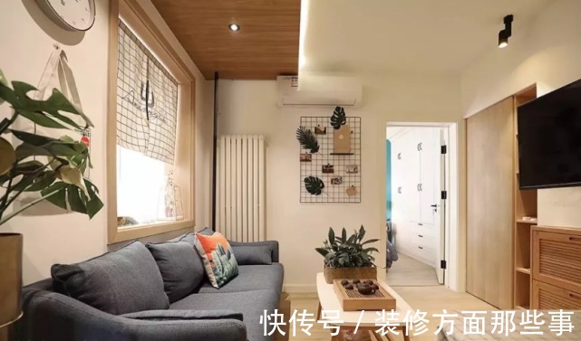 时尚|70平混搭风二居室不拘泥于单一的风格，时尚和有趣