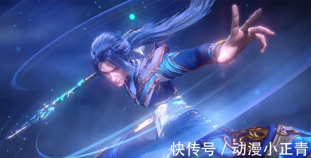 唐三|斗罗大陆:唐三的黄金三叉戟曝光,配合蓝绿色魂环绝了,颠覆认知