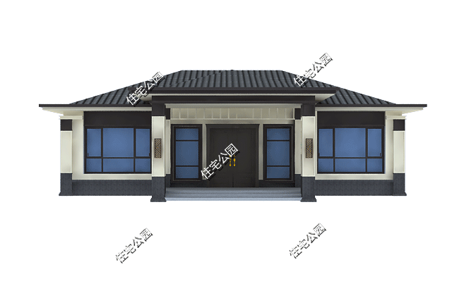 农村|农村盖房就选这套一层户型吧，造价只要20多万，保你喜欢的不得了