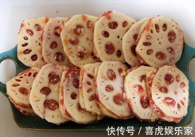 外酥|家里聚会比作炸藕合，外酥里嫩，鲜香美味，是道不错的下饭菜