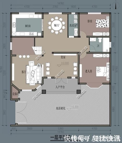 美好的生活|3套自建房图纸分享,农村堂屋这么设计合理吗