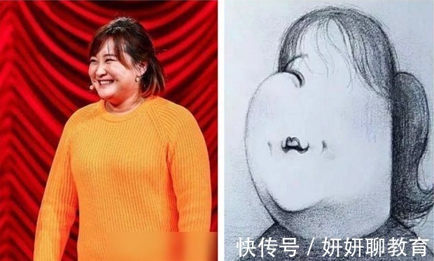 贾玲！美术生画贾玲素描头像，被网友称为“灵魂画师”，直言赶紧换专业