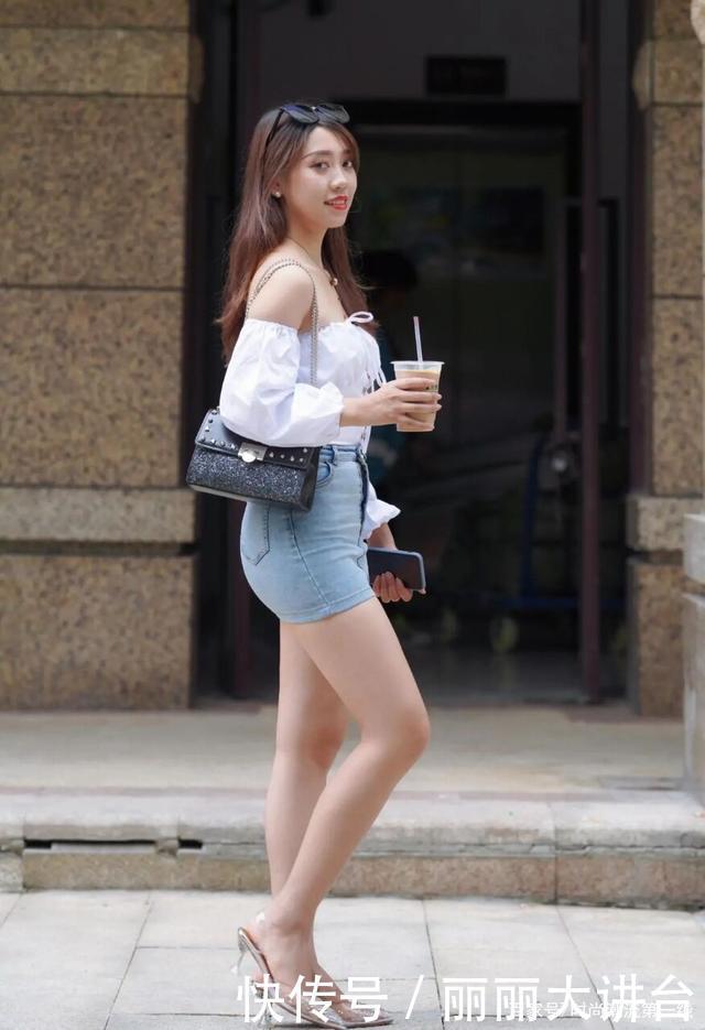 面对“胯宽”的困扰,好在有牛仔裙为你“撑腰”,才不至于尴尬!