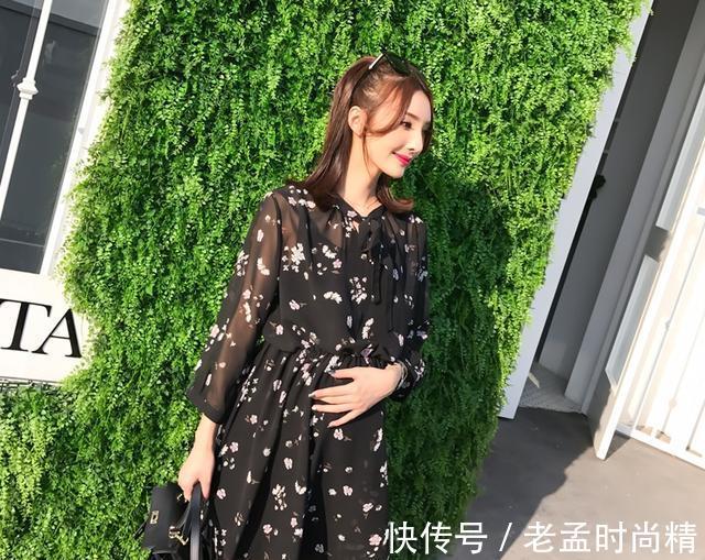 辣妈|春季首选的几款孕妇连衣裙,即使怀孕的你可以美美哒