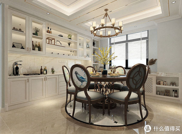 新家|35岁阿姨的新家火了,美式风格超温馨,224平米的空间敞亮又大气