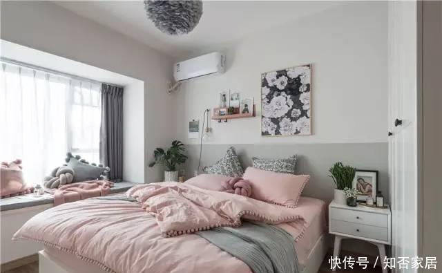 床头柜|70㎡紧凑小户型,清爽利落的风格设计,舒适感不输豪宅!