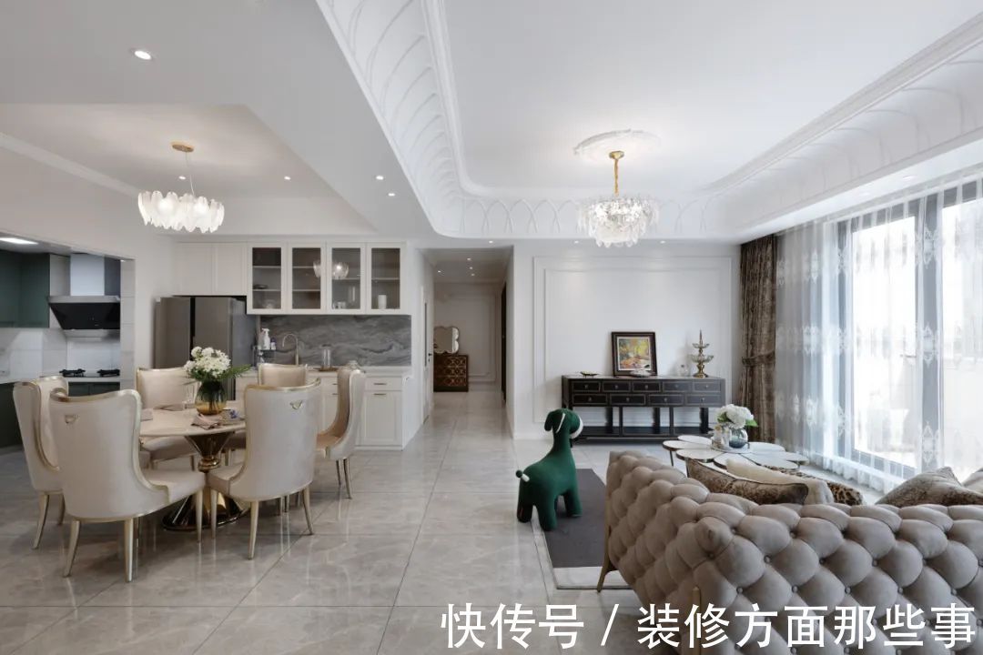 二胎|171㎡豪宅装修设计,二胎家庭老人同住还能全屋0杂物!