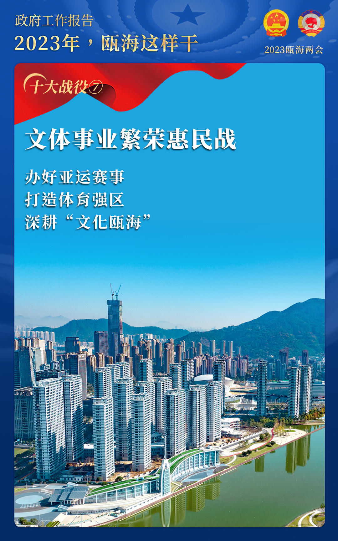 政府工作报告极简版来了——2023年，瓯海这样干！