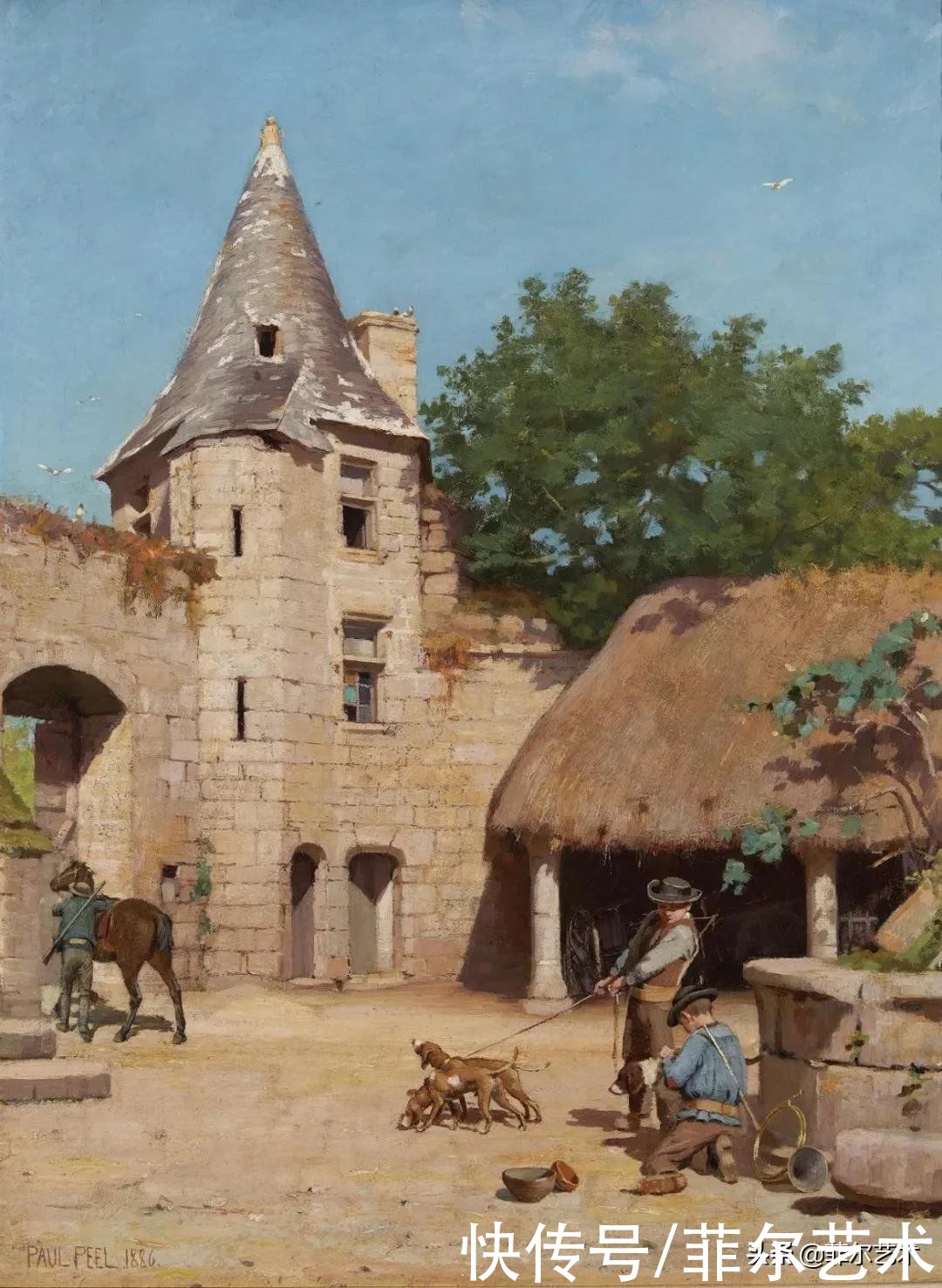 艺术学院|加拿大画家保罗·皮尔的人物油画艺术作品赏析