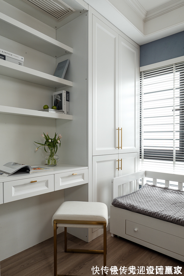 四居|130㎡轻奢四居，融入美式的沉稳庄重，打造温柔的质感生活